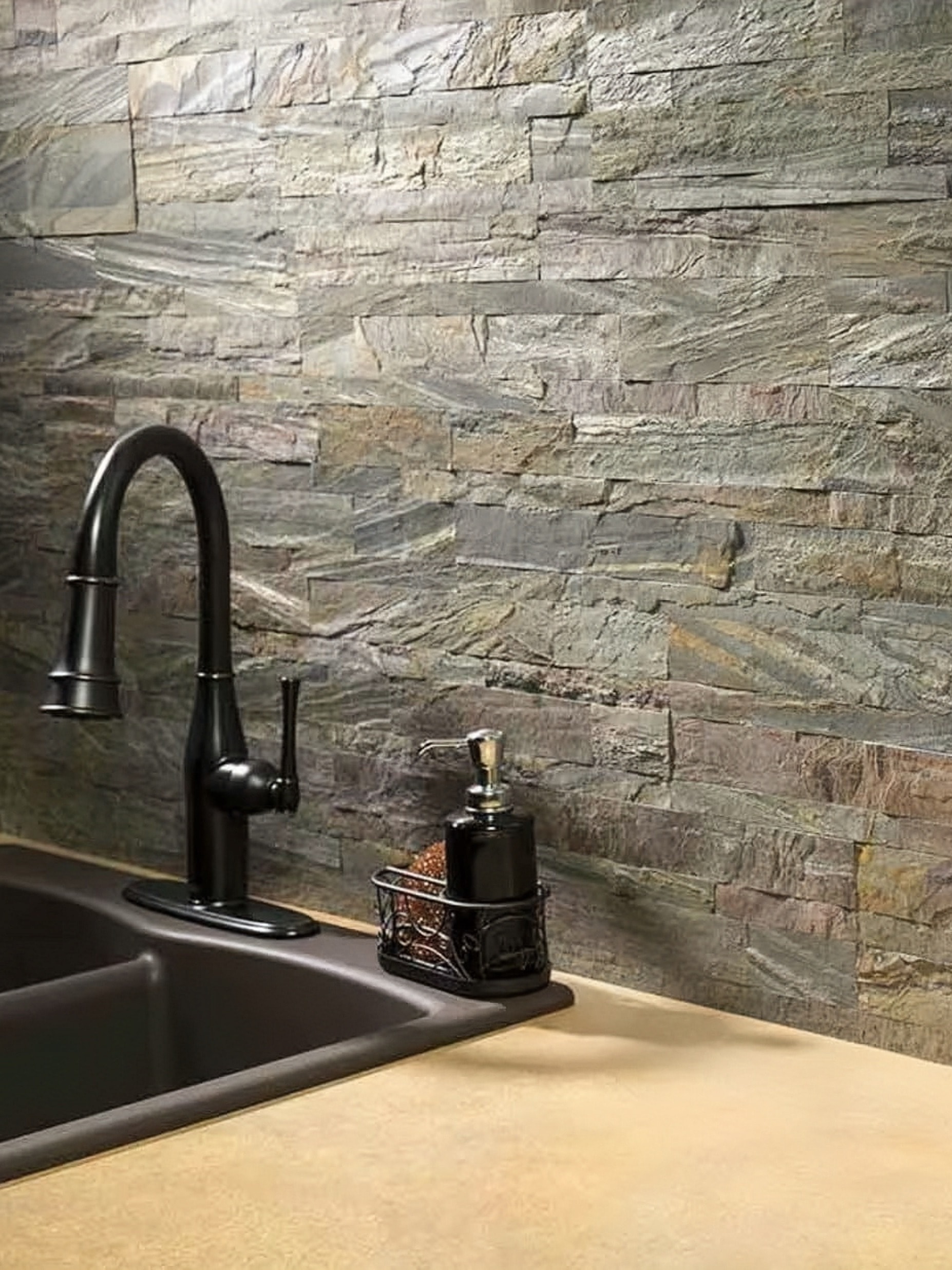 How the Burning Forest Tiles Transform a Wall in One Afternoon