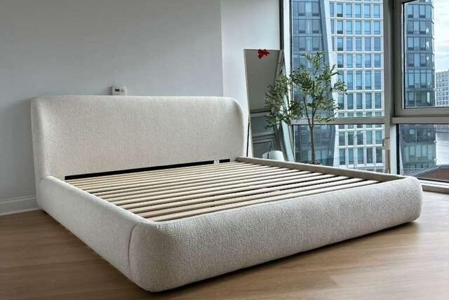 Create Comfort Chelsea Bed Review: Is This Curved Upholstered Bed Worth $1,099? - photo 1