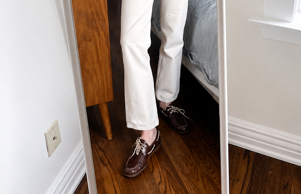Loeffler Randall Franco Espresso/Butter Boat Shoe Review: A Classic Reworked in Vachetta Leather - photo 3