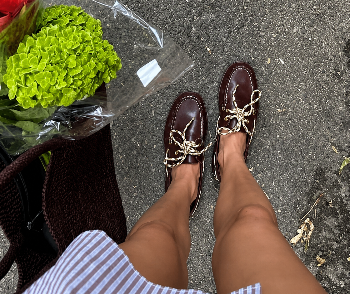 Loeffler Randall Franco Espresso/Butter Boat Shoe Review: A Classic Reworked in Vachetta Leather - photo 1