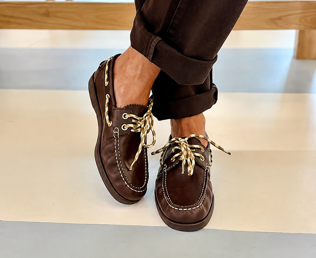 Loeffler Randall Franco Espresso/Butter Boat Shoe Review: A Classic Reworked in Vachetta Leather - photo 2