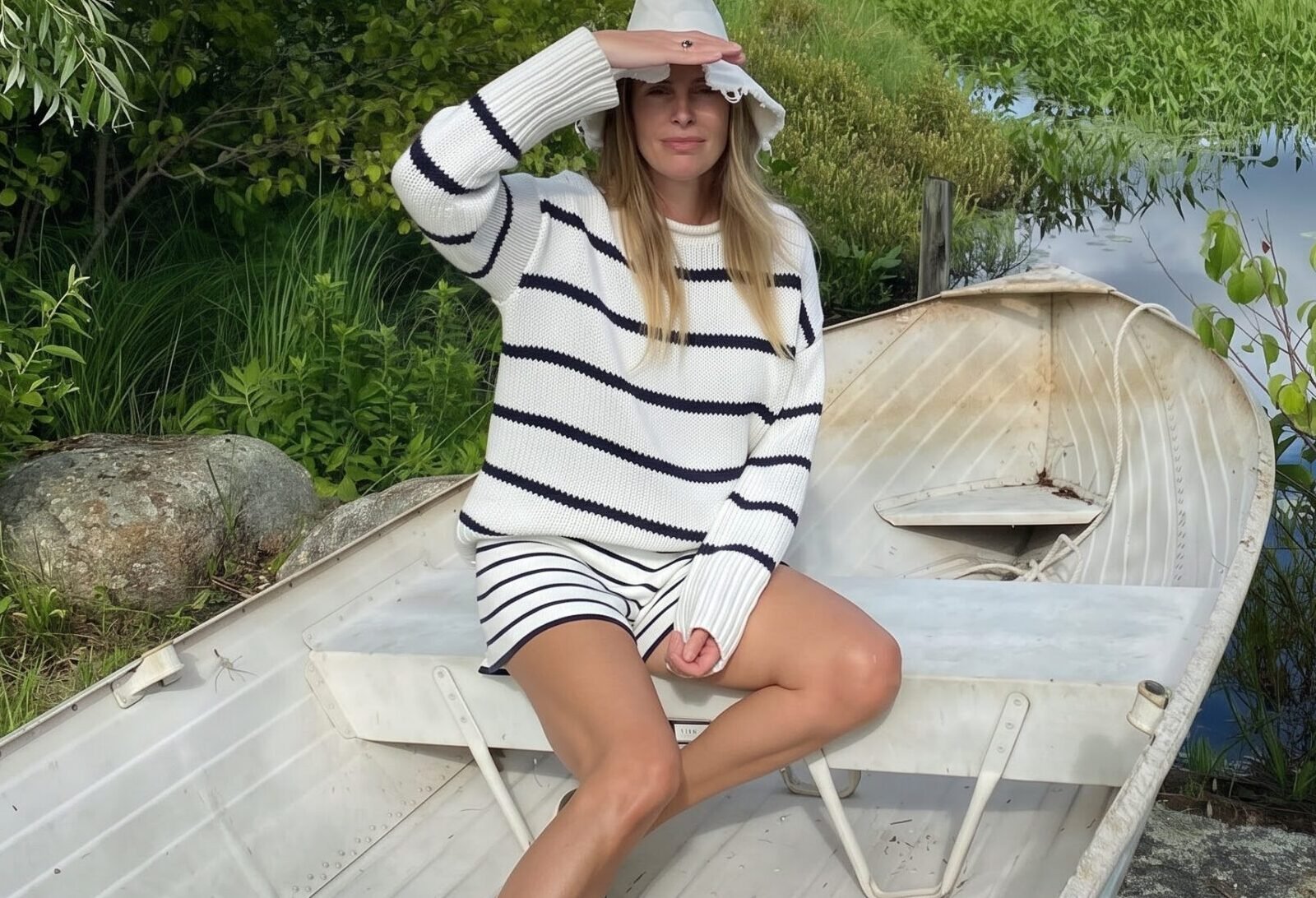 La Ligne Mini Marina Sweater: A Cropped Cotton Rollneck Built for Layering - photo 1