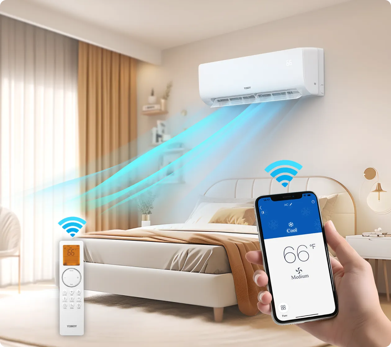 12,000 BTU Mini-Split Heat Pump Air Conditioner-230V