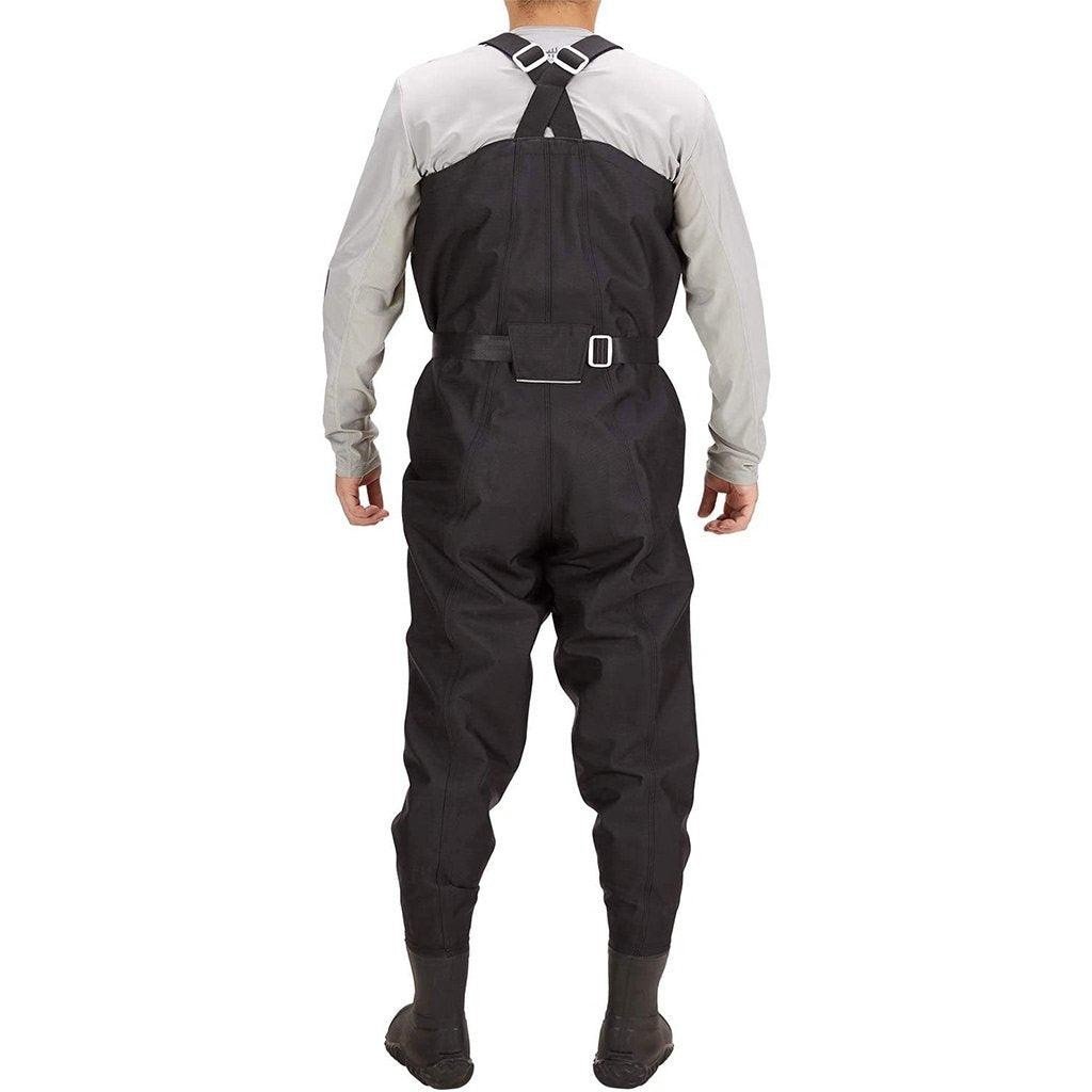 Men's 3D PVC Game Wader (Black Plaid), Boot Foot