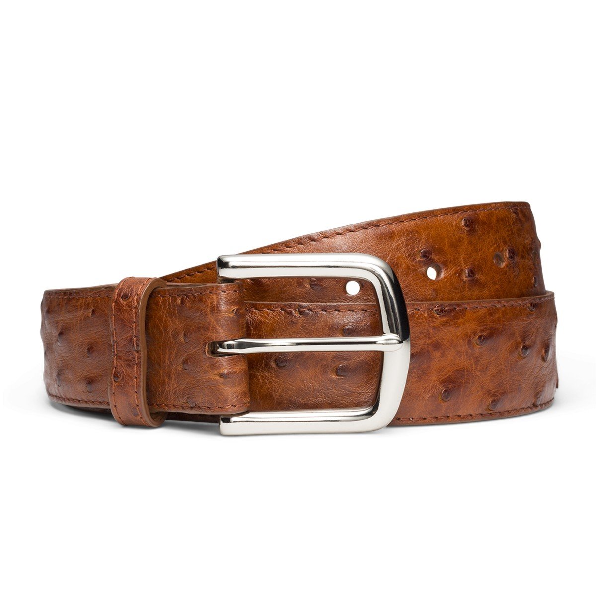 Men's Ostrich Belt