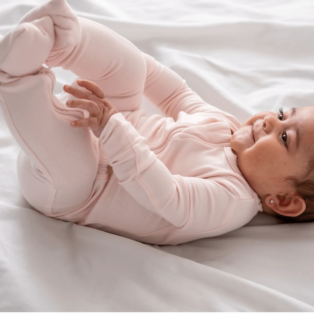 Baby Bamboo Pajamas w/ DreamCuffs®