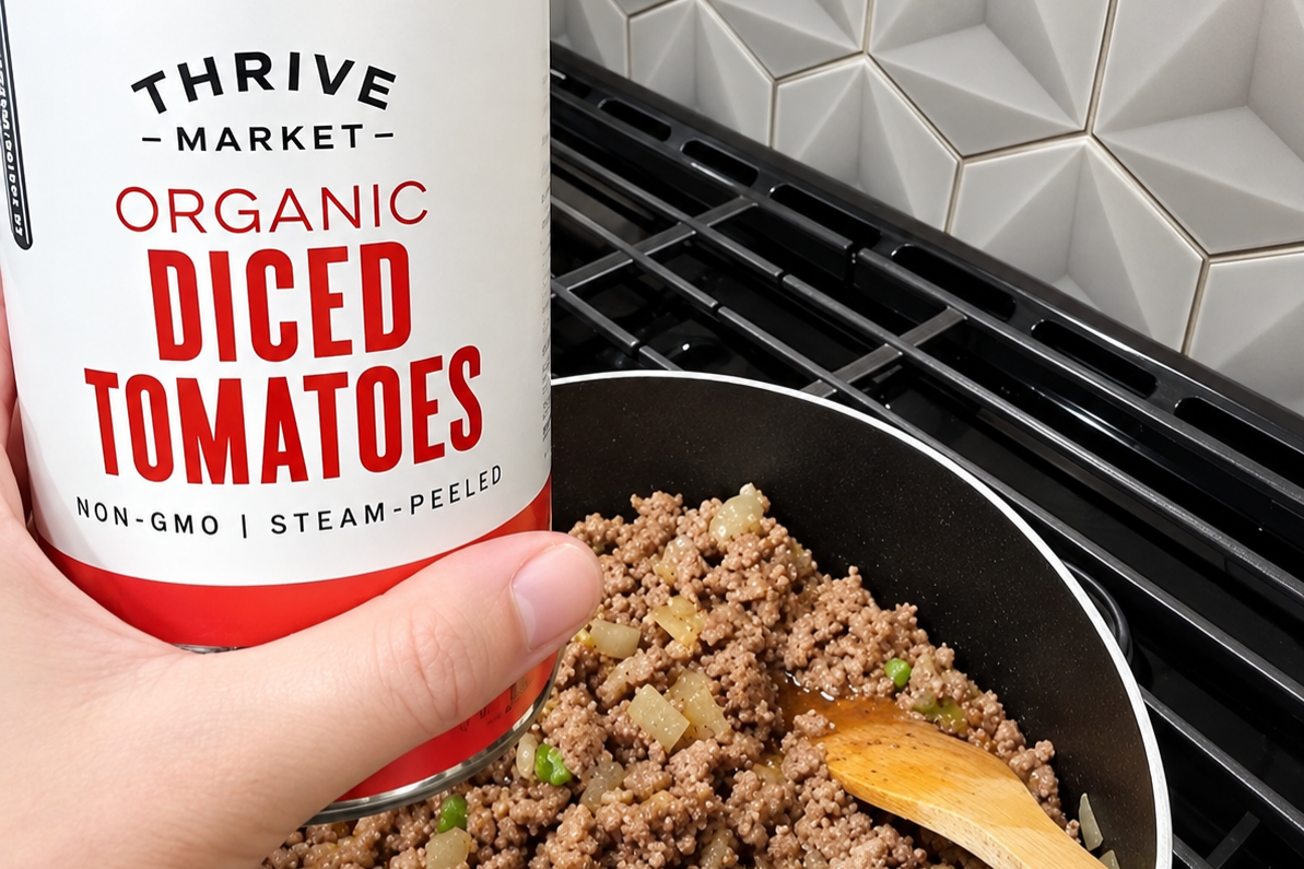 Thrive Market: A Simpler Can of Organic Diced Tomatoes - photo 1
