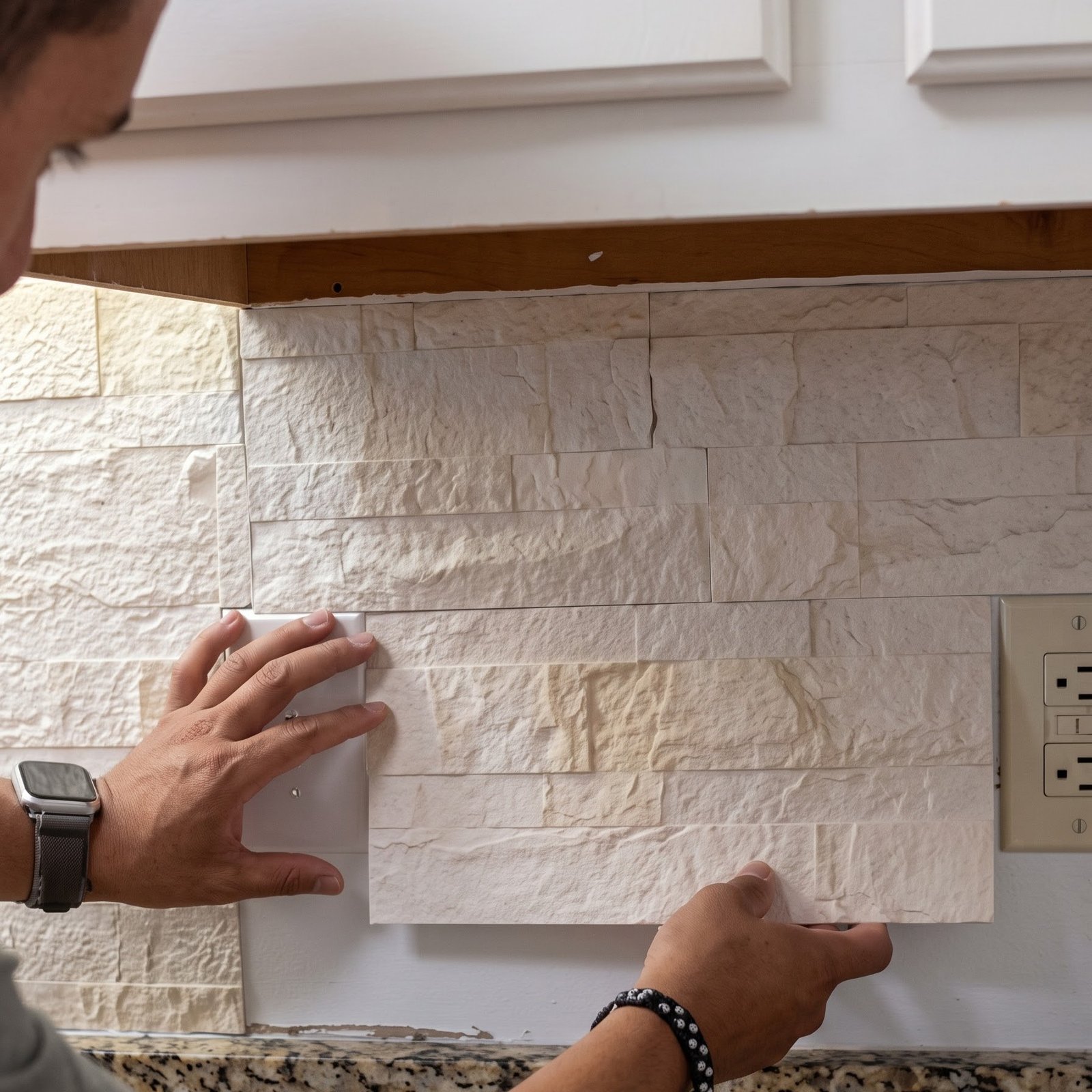 Stoneflex: What to Know Before Trying the Ecru White Peel & Stick Tiles